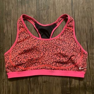 Nike dri-fit mesh back sports bra